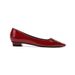 Spring And Autumn High-End R Square Buckle Single Thick High Heels Women's Thin Heel French Style Stunning Flat Uniform_vogvips.com