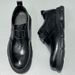 Casual 2024 Spring Summer Breathable Slip-On Thick Lightweight Soft Sole Work Men's Leather Shoes_vogvips.com