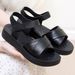 Women's Sandals For Mothers, Middle-aged And Elderly Summer New Non-slip Soft-soled Flat Shoes, Comfortable Casual Shoes_vogvips.com