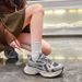 New Style Super Soft Thick Sole Height Increase 5cm Mesh Breathable Shoes All Match Women's Shoes Dad Shoes_vogvips.com