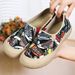 Women's With Soft Soles That Are Not Tiring For The Feet, Spring Trend Fly Woven Breathable Shallow Mouth Single Casual_vogvips.com
