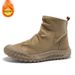 Winter Fleece-Lined High-Top Martin Boots For Men, Men's Work Shoes, Trendy Versatile Thickened Warm Cotton Shoes, Non-S_vogvips.com