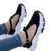 22 Autumn New Large Thick Sole Contrast Suede Buckle With Bow Tie Casual Single Shoe Female_vogvips.com