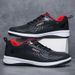Fashion Casual Shoes Mens Outdoor Tennis Sneakers Lightweight Comfortable Lace Up PU Trainer Size Smaller Than Normals_vogvips.com