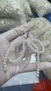 Elegant Pearl Bow Shoe Clips With Tassels & Rhinestones - Fashionable Korean-Style Shoe Accessories For Women_vogvips.com