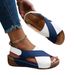 Women's European And American Roman Sandals, Size 45, New Summer Style, Platform Thick Sole, Suitable For Pairing With_vogvips.com
