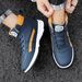 Pu Leather Men Trend Casual Breathable Leisure Male Sneakers Non-Slip Footwear Vulcanized Shoes Tenis Masculino_vogvips.com