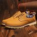 2020 Autumn new men's business casual leather shoes waterproof non-slip shoes low-top shoes men's shoes one-piece delivery_vogvips.com