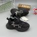 2026 Autumn New Boys' Sports Student Running Shoes, Lightweight Leather Non-Slip Star Pattern Casual Shoes For Middle_vogvips.com
