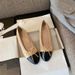 High End Xiaoxiang Style Ballet 2025 New Flat Bottomed Soft Soled Lazy Shoes, Fragrant Grandma Butterfly Bow Single_vogvips.com