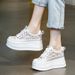 New Chinese Style White For Women Summer Mesh Breathable Lace Casual Women's Shoes_vogvips.com