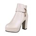 2025 European And American Autumn Winter Large Size Martin Thick High Heel Women's Short Fleece Lined Warm Leather_vogvips.com