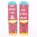 Birthday knitted cotton socks sole creative copywriting adhesive floor socks_vogvips.com
