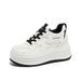 2025 Autumn Winter Wo's Height-Increasing Dad New Breathable Casual Sneakers Sports Shoes Thick-Soled Wedge Single_vogvips.com