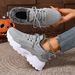 Winter Warm Anti Slip Soles Suitable For Cold Weather Outdoor Walking Sports Shoes Women Sneakers_vogvips.com