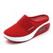 Women Breathable Casual Mesh Slip Walking Shoes For Outdoor Indoor Slip On Ladies Shoes_vogvips.com