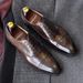 Italian Handmade Men's Business Leather Lace-up Three-joint British Wedding Groom Formal Oxford Shoes_vogvips.com