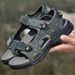 Casual New Beach Summer Large Men's Outdoor Leather Sandals_vogvips.com