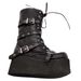 2022 New Punk Belt Buckle Thick Sole Side Zipper Short For Women Plus Size Boots_vogvips.com