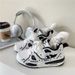 Chic Hong Kong-style Thick-soled Couple's Smiley Face White For Women, Trendy On Instagram, New Model,_vogvips.com