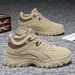 Autumn Men's Breathable Work Shoes, Trendy Versatile Thick-Soled Non-Slip Work Shoes, Casual Dad-Style Trendy Shoes_vogvips.com