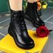 Genuine Soft Leather Martin 2023 Autumn Winter New Korean Style Versatile Fleece-Lined Snow Non-Slip Slimming Short_vogvips.com