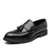 Men's Popular Fashion Loafer Casual Shoes Lightweight Popular Men's Large Size Tassel Brogue Casual Slip-on Leather Shoes_vogvips.com