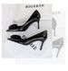 High Heels Women's Shoes Stiletto High Heels Shallow Mouth Pointed Flower Rose Shoes_vogvips.com