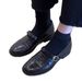 In-stock Version~Vintage Minimalist Style Round-toe Women's Leather With Belt Buckle Mary Jane Single Shoes Chunky Heel_vogvips.com