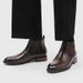 Premium Tooling Martin Boots Vintage Chelsea High Top Pointed Leather Boots_vogvips.com