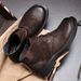 European Warm Series Men's Martin Mid-Top Casual Versatile Autumn Lace-Up Trendy Work Fashion Genuine Leather High-Top Boots_vogvips.com