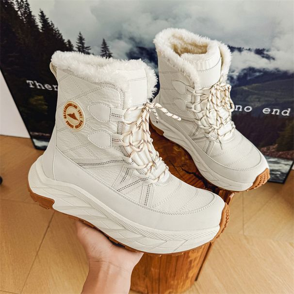 Men's Shoes New Snow Boots Winter Women's Northeast Velvet Thickened Waterproof Non Slip Cold Resistant Minus 40 Degrees Cold Proof Shoes_vogvips.com