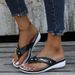 2025 New Metal Button Beach For Summer Slope Heels Fashion Casual Women Sandals_vogvips.com