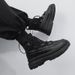 European Warm Series Martin British Style Leather Thick Sole 2025 Autumn Winter Snow Boots Men's Shoes Fleece Lined Thickened_vogvips.com