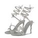 High Heel Sandals Women High Heels Wrap With Crystal Butterfly Embellish Solid Color All Match High Heel Sandals_vogvips.com