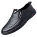 Versatile Business Casual Slip-On Leather Shoes for Middle-Aged And Elderly Men Lightweight Non-Slip Breathable Soft Soled_vogvips.com