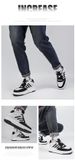 Increase The Height Of Thick Soles, Small White Shoes, Men's Thick Soles Increase The Height Of Leisure_vogvips.com