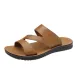 New Sandals Summer Outdoor Fashion Casual Soft Sole Non Slip Beach Shoes Driving Two Way Men's Slippers_vogvips.com