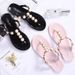 Beach Flip-Flops Social Internet Celebrity Crystal Jelly Thong Sandals For Women Students Korean Fashion Outdoor Summer_vogvips.com