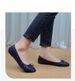 2026 New Model Soft Sole Eggroll Cross-Border Trade, Black Versatile Shallow Women's Flats With Bow, Comfortable Shoes_vogvips.com