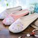 Slippers, Single Slippers/woolen Slippers, Hanfu Women's Embroidered Cloth Shoes, Fringed Cotton Slippers_vogvips.com