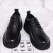 2026 New Leather Men's Casual British Style Business Shoes, Thick-Soled Trendy Versatile Lace-Up Work Shoes For Men_vogvips.com