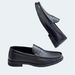 2025 New Casual With Leather Toe Layer Men's Soft Sole For Commuting, Black Versatile And Comfortable One Foot Driving_vogvips.com