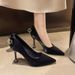 Rhinestone Tassel High For Women French Bow Crystal Shoes Fairy Style Thin Heels Main Wedding Dress Shiny Socialite_vogvips.com