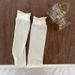 3 Pairs White Lace Thin Wooden Ear Edge Pile Spring Summer Socks Women's Ice Silk Sock_vogvips.com