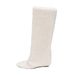 In Stock Pointed Toe Lamb Wool Heel Long For Women 2025 Autumn Winter High Tube Wedge Fleece Lined Warm Snow Boots_vogvips.com