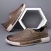 Euro Step Vintage Leather Shoes For Men 2025 New Summer Simple Fashion Outdoor Breathable Casual Sandals_vogvips.com