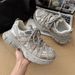 MODX Casual Mesh Dad Shoes, Thick-soled Breathable Men's Shoes_vogvips.com