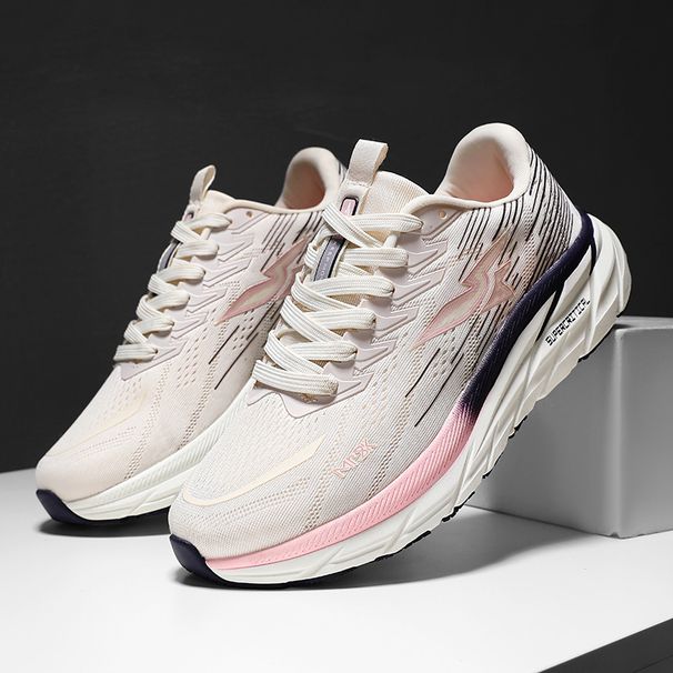 2025 Men's Shoes Summer Sports Students Shock Absorption Comfortable Breathable Running Shoes Fashion Hundreds_vogvips.com
