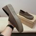 Soft Surface Breathable 2025 New Slip-On Beanie Shoes Driving Casual Men's Lazy Loafers Comfortable And Versatile Men's Shoes Tr_vogvips.com